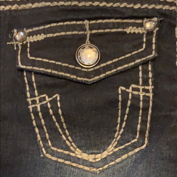 Brand New Jeans with Tags. Jeweled Jeans Bootcut 5 - Picture 8 of 8